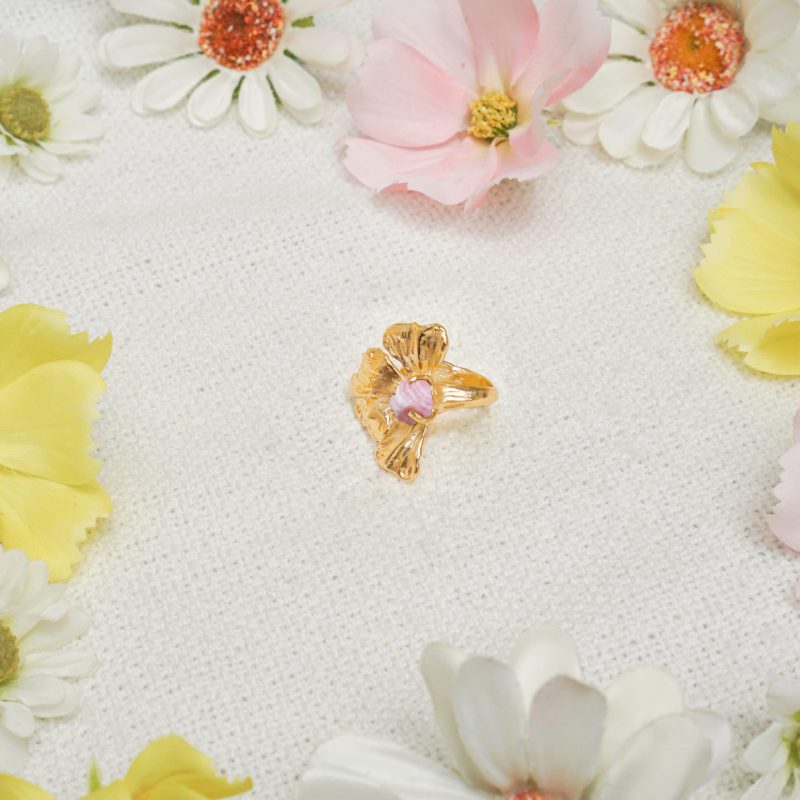 Simple Poppy Ring