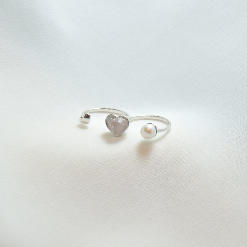 Triple Mini Heart Ring - Image 4