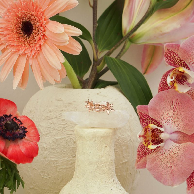 Simple Garden of Flowers Ring - Image 4