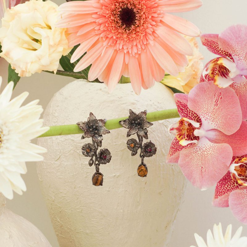 Garden of Flowers Earrings - Image 3